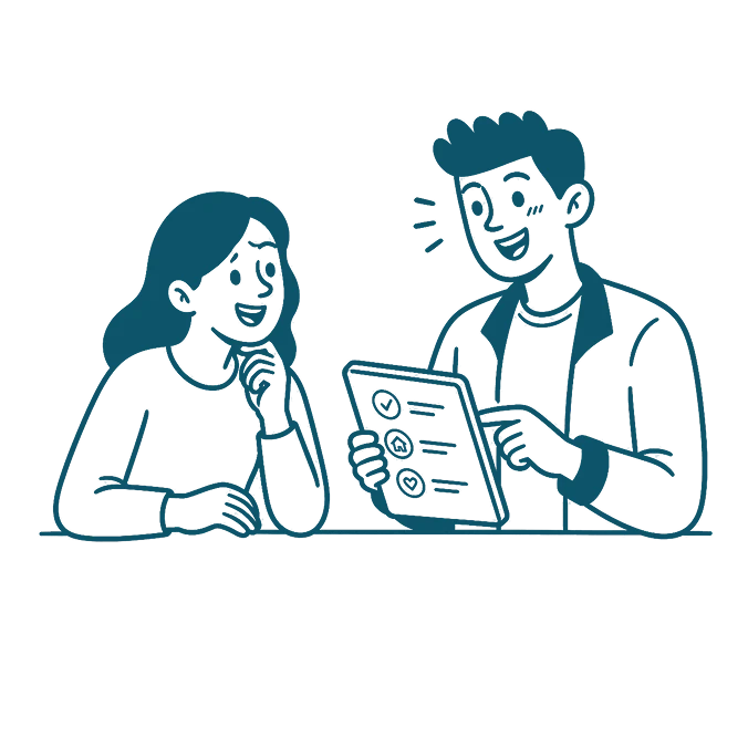Dedicated assistant illustration