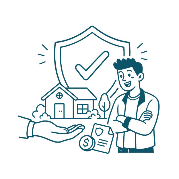 Dingdoor guarantee illustration